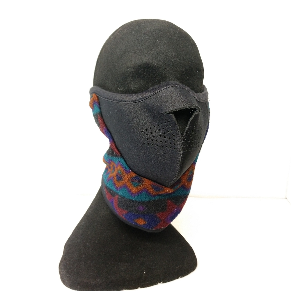 seirus polartec retro face cover medium hi tech polyester Mask